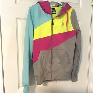 Volcom colourful hoodie